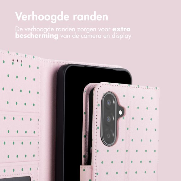 imoshion Design Bookcase Samsung Galaxy A37 (5G) - Happy Dots