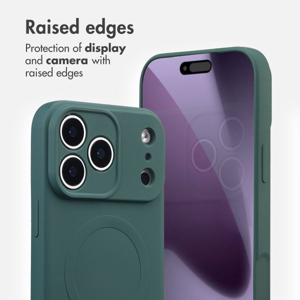 imoshion Colour Back Cover with MagSafe Apple iPhone 17 Pro Max - Dark Green