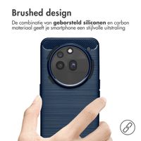 imoshion Brushed Backcover Nothing Phone (3a) Pro - Donkerblauw