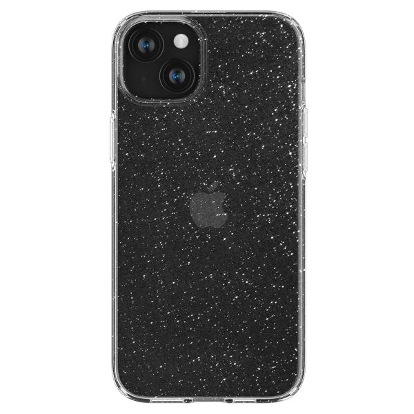 Spigen Liquid Crystal Glitter Backcover iPhone 15 Plus - Crystal Quartz