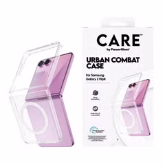 CARE by PanzerGlass Urban Combat Case Samsung Galaxy Z Flip 8 / Flip 7 - Transparant