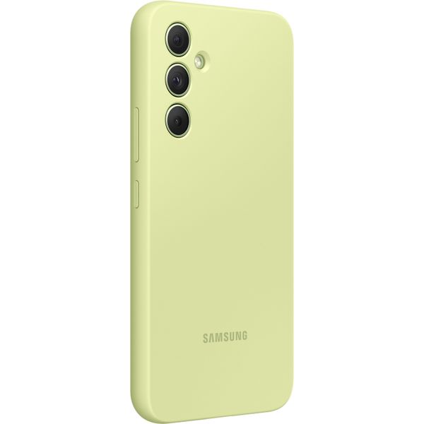 Samsung Originele Silicone Backcover Samsung Galaxy A54 (5G) - Lime