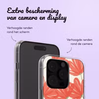 Hoesje met eigen foto en/of tekst Apple iPhone 16 Pro Max - Bloemen