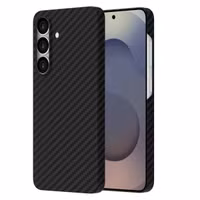 Accezz MagSafe Kevlar Backcover Samsung Galaxy S25 - Zwart