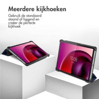 imoshion Trifold Bookcase Lenovo Tab M10 5G - Donkerblauw