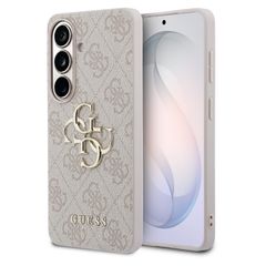 Guess 4G Metal Logo Backcover Samsung Galaxy S26 Plus - Roze