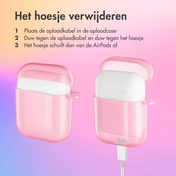 imoshion Neon Case Apple AirPods 1 / 2 - Roze