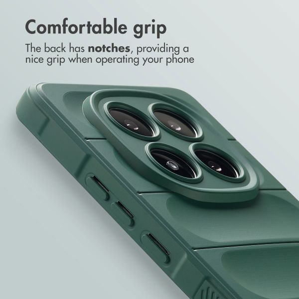 imoshion EasyGrip Backcover Xiaomi Redmi Note 14 Pro (5G) - Donkergroen
