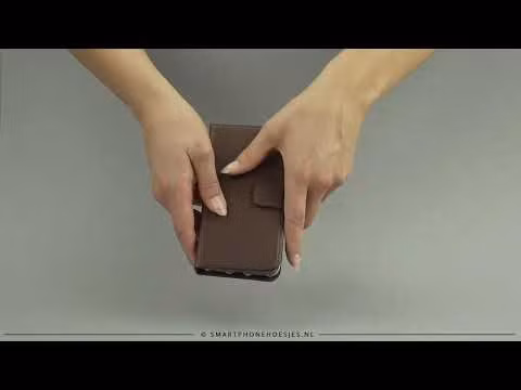 Selencia Echt Leren Bookcase Samsung Galaxy S24 Ultra - Groen