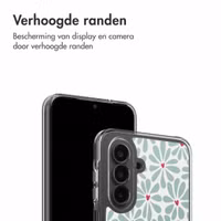 imoshion Design hoesje Samsung Galaxy A17 - Bloom Love Sage Green