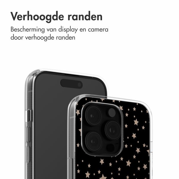 imoshion Design hoesje Apple iPhone 16 Pro - Stars Beige Reverse