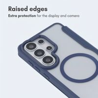 imoshion Transparent Bookcase with MagSafe Samsung Galaxy S26 Ultra - Blue