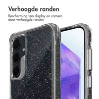 imoshion Clear Glitter Backcover Samsung Galaxy A55 - Zilver