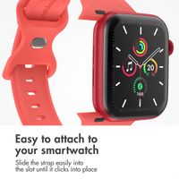imoshion Silicone⁺ Strap Apple Watch | 44/45/46/49 mm - Size M/L - Coral
