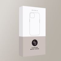 Selencia Croco Backcover met MagSafe Apple iPhone 16 - Burgundy