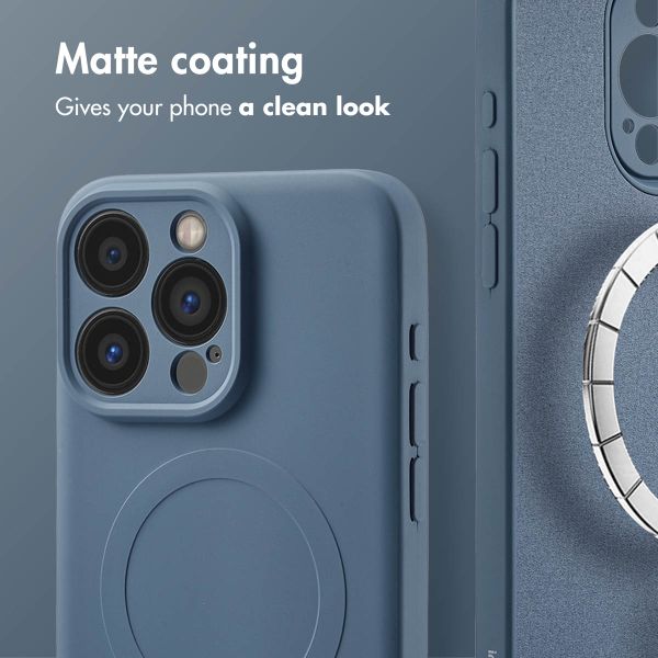 imoshion Colour Back Cover with MagSafe Apple iPhone 15 Pro Max - Dark Blue
