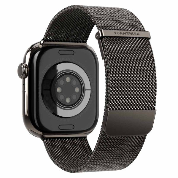 Vonmählen Milanese Loop 2 bandje Apple Watch | 38/40/41/42 mm - Granite Grey