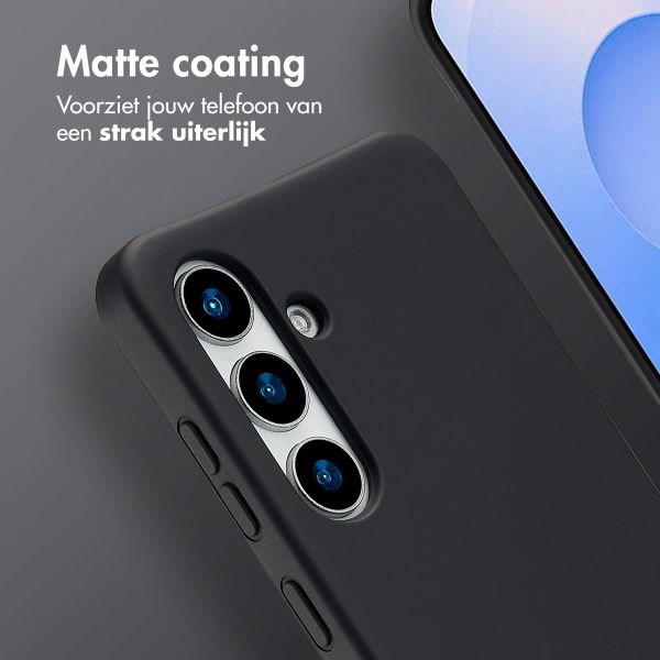 imoshion Color Backcover met afneembaar koord MagSafe Samsung Galaxy S24 / S25 - Zwart