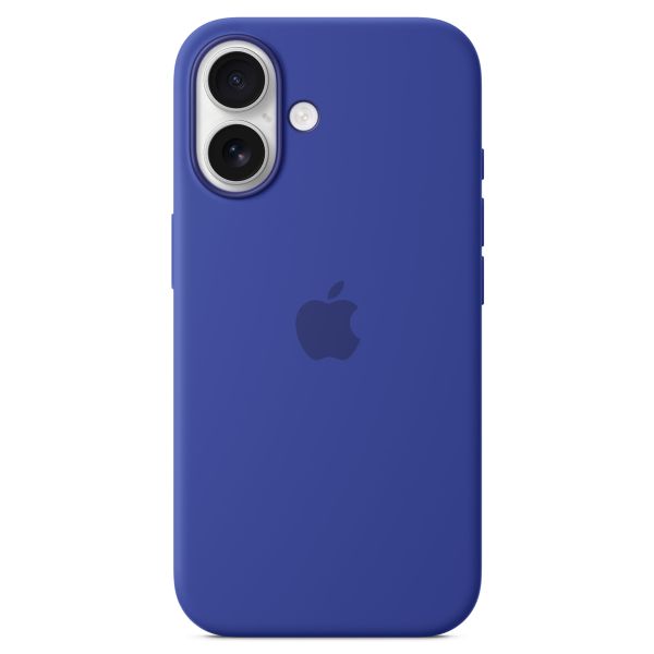 Apple Silicone Backcover MagSafe iPhone 16 - Ultramarine