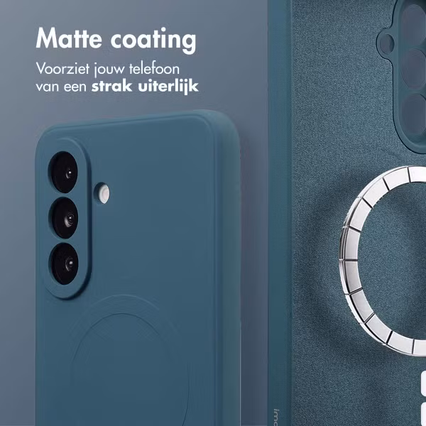 imoshion Color Backcover met MagSafe Samsung Galaxy A56 - Donkerblauw