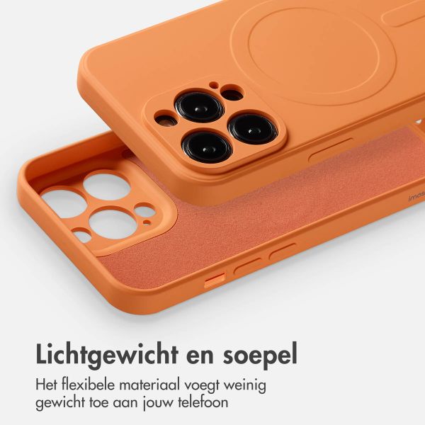 imoshion Color Backcover met MagSafe Apple iPhone 14 Pro - Neon Orange