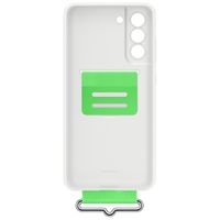 Samsung Originele Silicone Cover Strap Samsung Galaxy S21 FE - White