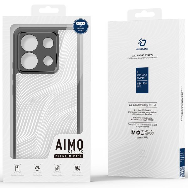 Dux Ducis Aimo Backcover Xiaomi Redmi Note 13 Pro (5G) / Poco X6 - Transparant