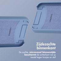 imoshion Color Backcover met afneembaar koord MagSafe Apple iPhone 12 (Pro) - Ash Blue