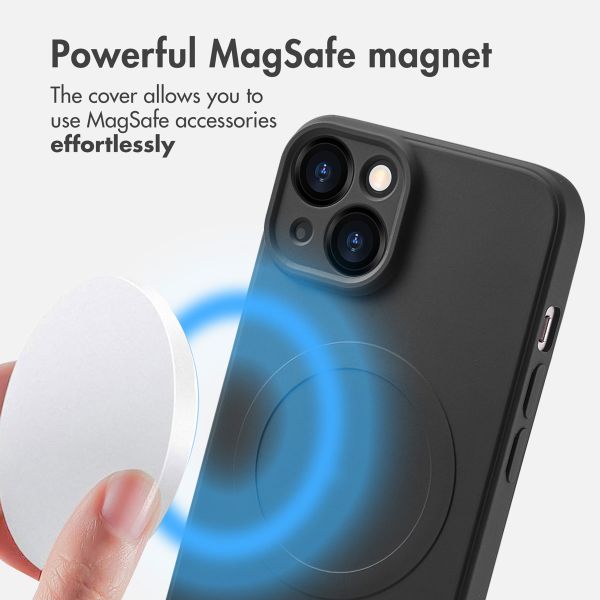 imoshion Colour Back Cover with MagSafe Apple iPhone 14 - Black