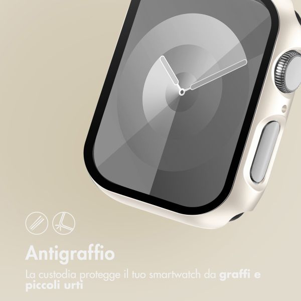 imoshion Full Cover Hardcase Apple Watch 7 / 8 / 9 - 41 mm - Sterrenlicht