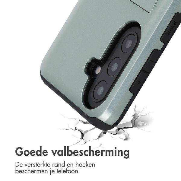 imoshion Backcover met pasjeshouder Samsung Galaxy A57 (5G) - Groen