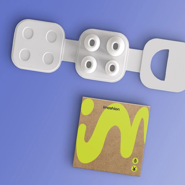 imoshion Siliconen Oortips 2-pack Apple AirPods Pro 1 / 2 - M