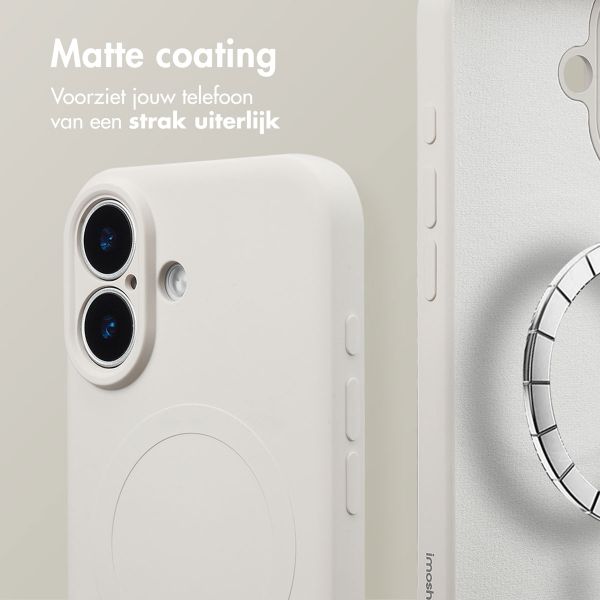 imoshion Color Backcover met MagSafe Apple iPhone 17 - Beige