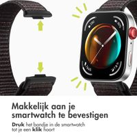imoshion Nylon bandje voor de Huawei Watch Fit 4 / 4 Pro - Zwart