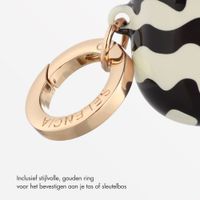 Selencia Vivid Case Apple AirPods Pro 3 - Art Wave Black