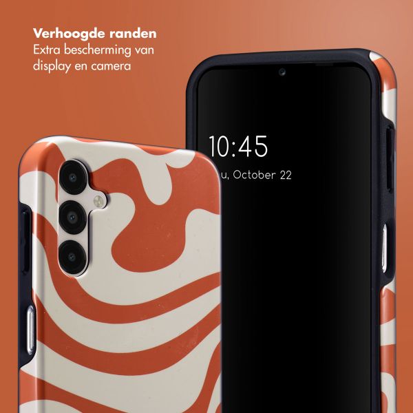 Selencia Vivid Tough Backcover Samsung Galaxy A14 (5G/4G) - Dream Swirl Orange