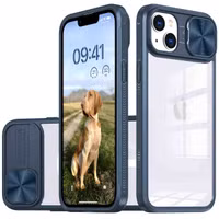 imoshion Camslider Backcover Apple iPhone 13 - Donkerblauw
