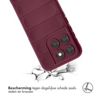 imoshion EasyGrip Backcover Motorola Moto G77 - Aubergine