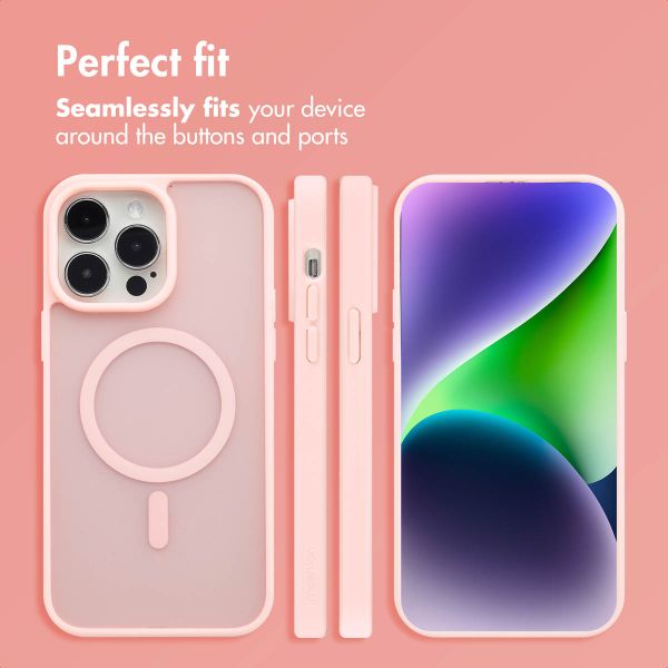 imoshion Colour Guard Back Cover with MagSafe Apple iPhone 14 Pro Max - Light Pink