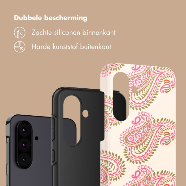 Selencia Vivid Backcover Samsung Galaxy A36 / A56 - Paisley Blush