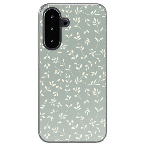 imoshion  Design hoesje Samsung Galaxy A56 - Smoke Green Flowers