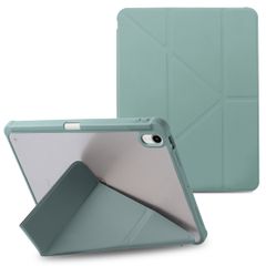 imoshion Origami Bookcase iPad 11 (2025) 11 inch / iPad 10 (2022) 10.9 inch - Donkergroen