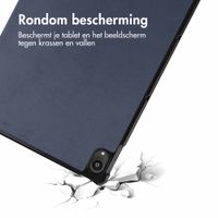 imoshion Trifold Bookcase Lenovo Tab P11 / P11 Plus - Donkerblauw