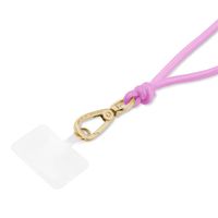iDeal of Sweden Cord Phone Strap Universal - Telefoonkoord - Universeel - Bubblegum Pink Ombre