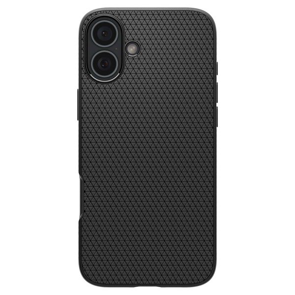 Spigen Liquid Air™ Backcover iPhone 16 Plus - Matte Black