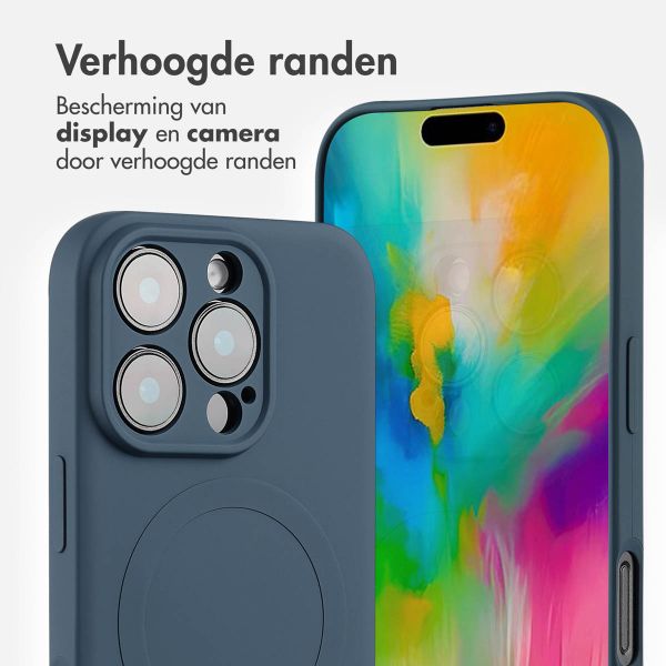 imoshion Color Backcover met MagSafe Apple iPhone 16 Pro - Donkerblauw