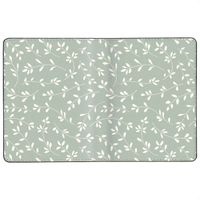 imoshion Paspoorthoes - Kunstleren cover voor je paspoort - Smoke Green Flowers