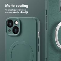 imoshion Color Backcover met MagSafe Apple iPhone 14 - Donkergroen