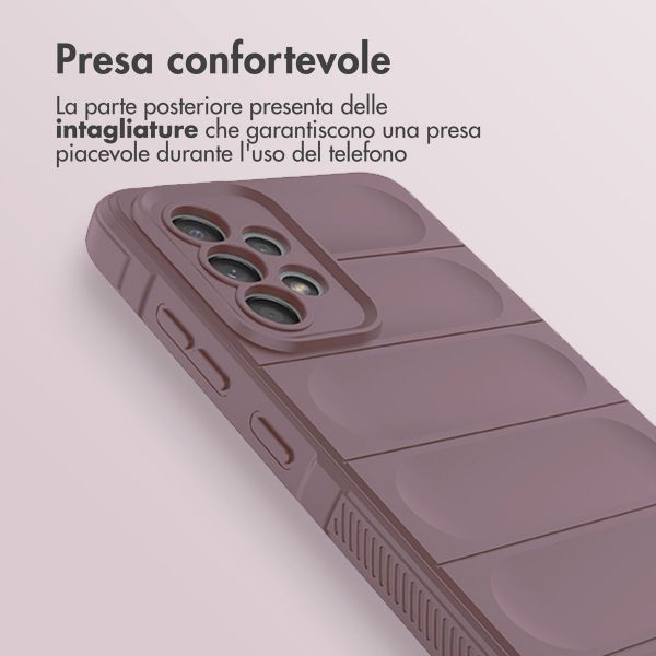 imoshion EasyGrip Backcover Samsung Galaxy A52(s) (5G/4G) - Paars