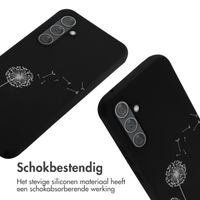 imoshion Siliconen design hoesje met koord Samsung Galaxy A54 (5G) - Dandelion Black